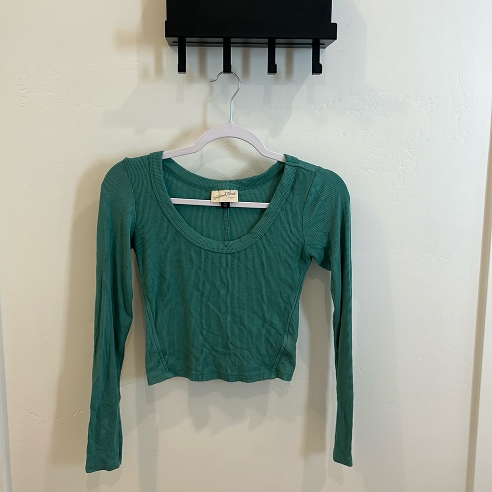 Target ribbed long sleeve